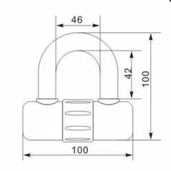 Coupon ???? VINZ Kungur ART 3 Kettingslot 150 Cm / Fietsslot / Scooterslot / Motorslot / Schijfremslot ???? -bike shop 550x558 2
