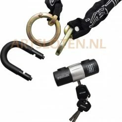 Korting ???? Stahlex Kettingslot 302 Art*** 10 X 1400 Mm Zwart ???? -bike shop 550x558 6