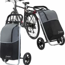 Begroting ???? Shoppingcruiser 2 In 1 Boodschappentrolley Voor Achter De Fiets - Fietskar - Robuuste Boodschappenwagen - Allround Bagagekar ???? -bike shop 550x562 1