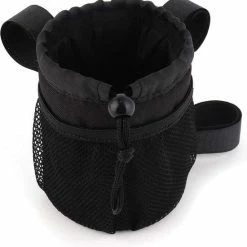 Goedkoopste ???? Opline Fiets Beker Houder - Fiets Waterfles - Drinkfles - Houder Fiets Stuur Bekerhouder Met Mesh Zakken Telefoon Tas Voor Cruiser, Mountainbike, Scooter, Vouwen, Racefiets, Rolstoel, Kinderwagen - LB-546 ????