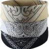 Beste recensies van ???? Merkloos B-RICHGOODS - 3Pack Vintage Bandana Boeren Zakdoek Hoofdband Classic Paisley Accessoires Sport - Zwart Wit Beige ???? -bike shop 550x577 2