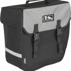 Hete verkoop ❤️ Enkele Fietstas Rechts M-Wave Amsterdam - 18 Liter - Zwart ???? -bike shop 550x578 11