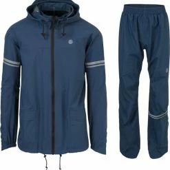 Beste deal ???? AGU Original Regenpak Essential - Blauw - XXL - Dames & Heren - Waterdicht & Ademend ????