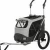 Groothandel ???? Trixie Hondenfietskar Opvouwbaar Grijs (103X74X95 CM) ???? -bike shop 550x582