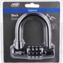 Kopen ⌛ VINZ Sajama Padlock / Combinatieslot / Cijferslot / Hangslot 10mm ???? -bike shop 550x587