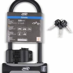 Korting ???? VINZ Grivola Beugelslot ART4 / Motorslot / Scooterslot / Fietsslot 26cm ???? -bike shop 550x591 1