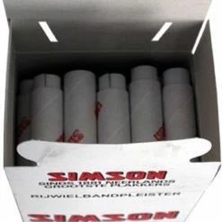 Nieuw ???? Simson Bandenplakkers - Knippleister - Fietsbandreparatie - 7 X 20 Cm ???? -bike shop 550x592