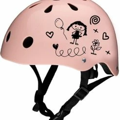 Beste Verkoop ???? MoMi Mimi Kinderhelm - Roze ???? -bike shop 550x594 1