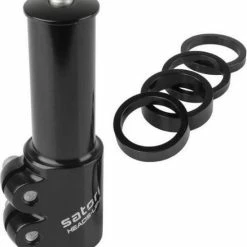 Hete verkoop ⌛ Stuurpenverlenger Satori 1-1/8" - Zwart ???? -bike shop 550x594 2