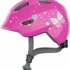 Uitgang ✨ Abus Kinderhelm Smiley 3.0 M Pink Butterfly ???? -bike shop 550x596 1