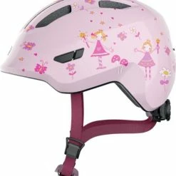 Gloednieuw ???? Abus Helm Smiley 3.0 - Rose Princess - S ( 45-50 CM ) - Kinder Fietshelm ✨ -bike shop 550x599 1