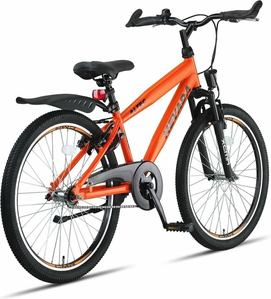 Uitgang ???? Altec Nevada Kinderfiets Jongens 24 Inch Neon Orange ???? 6 Uitgang ???? Altec Nevada Kinderfiets Jongens 24 Inch Neon Orange ???? - Afbeelding 4