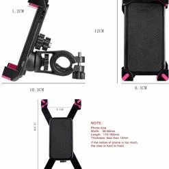 Goedkoopste ⭐ Poqlo? Telefoonhouder Motorfiets - Voor Op De Brommer - Scooter Telefoonhouder ???? -bike shop 550x610 4