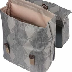 Flash-uitverkoop ???? Basil Elegance Dubbele Fietstas - 40-49 Liter - Chateau Taupe ???? -bike shop 550x610 5
