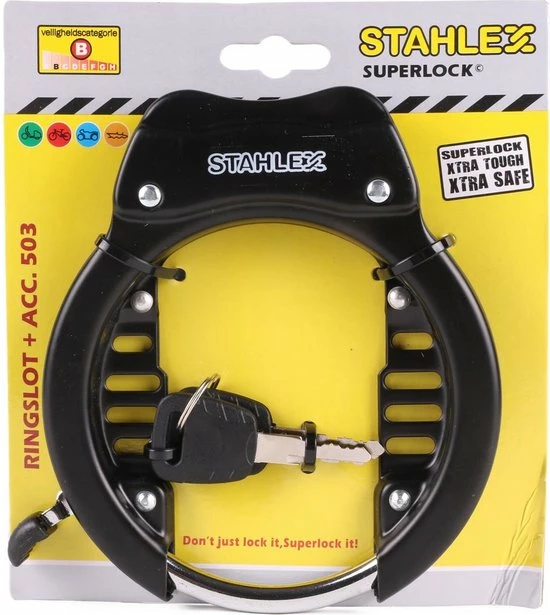 Beste Verkoop ???? Stahlex Stahlex Ringslot 503 + Montageset Inclusief 2 Sleutels ???? 4 Beste Verkoop ???? Stahlex Stahlex Ringslot 503 + Montageset Inclusief 2 Sleutels ???? - Afbeelding 2