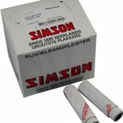 Nieuw ???? Simson Bandenplakkers - Knippleister - Fietsbandreparatie - 7 X 20 Cm ???? -bike shop 550x616 1