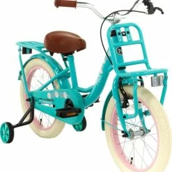 Groothandel ✔️ Nogan Puck - Kinderfiets - Meisjesfiets - 12 Inch - Turquoise ???? -bike shop 550x618 2