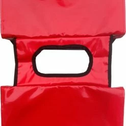 Korting ???? BayNL- Waterdicht - Dubbele - Bisonyl - Fietstas- Reflectoren - Grijs En Rood – 34cmX16.2cmX32cm=35 Liter ???? -bike shop 550x650 1