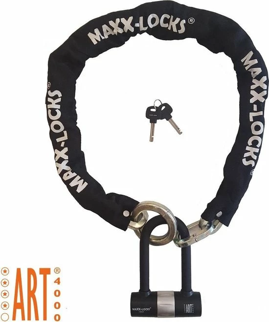 Coupon ???? Maxx-Locks Tirau Scooterslot / Motorslot ART 4 Kettingslot + Loop - 120cm ???? 14 Coupon ???? Maxx-Locks Tirau Scooterslot / Motorslot ART 4 Kettingslot + Loop - 120cm ???? - Afbeelding 12