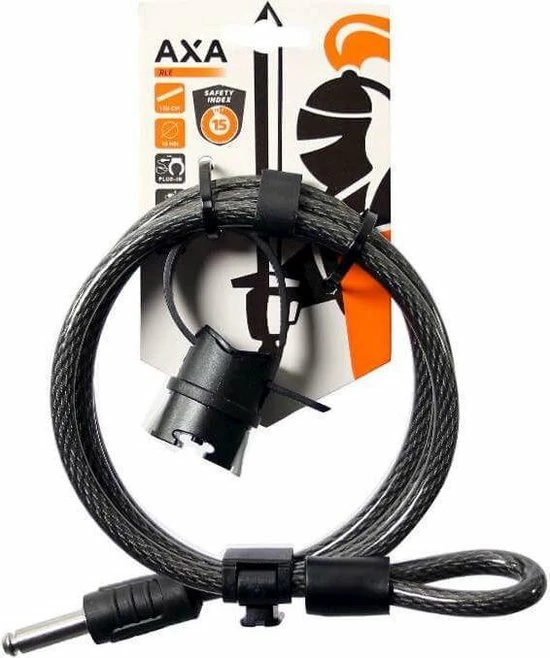 Hete verkoop ???? Axa RLE 150 Kabelslot - 150 Cm - Zwart ???? 8 Hete verkoop ???? Axa RLE 150 Kabelslot - 150 Cm - Zwart ???? - Afbeelding 6