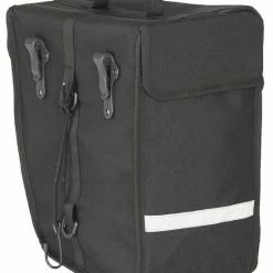 Hete verkoop ❤️ Enkele Fietstas Rechts M-Wave Amsterdam - 18 Liter - Zwart ???? -bike shop 550x677 1