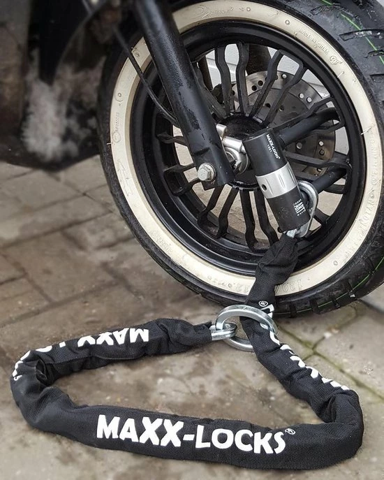 Coupon ???? Maxx-Locks Tirau Scooterslot / Motorslot ART 4 Kettingslot + Loop - 120cm ???? 8 Coupon ???? Maxx-Locks Tirau Scooterslot / Motorslot ART 4 Kettingslot + Loop - 120cm ???? - Afbeelding 6