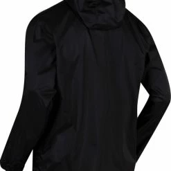 Beste Pirce ???? Regatta Pack-It II Regenjas - Maat M - Mannen - Zwart ⌛ -bike shop 550x703 1