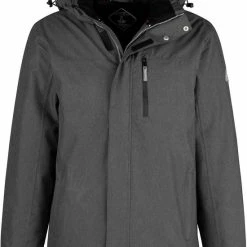 Begroting ???? BJ?RNSON BJ RNSON Kick Regenjas / Winterjas Heren - Waterdicht - Maat M - Antraciet ????