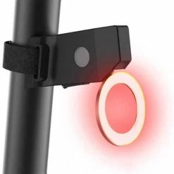 Promo ???? Lightyourbike ? Lightyourbike - HALO - Achterlicht Fiets USB Oplaadbaar - LED - Waterdicht ????