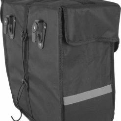 Hete verkoop ❤️ Enkele Fietstas Rechts M-Wave Amsterdam - 18 Liter - Zwart ???? -bike shop 550x730 3