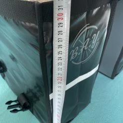 Korting ???? BayNL- Waterdicht - Dubbele - Bisonyl - Fietstas- Reflectoren - Grijs En Rood – 34cmX16.2cmX32cm=35 Liter ???? -bike shop 550x733 10