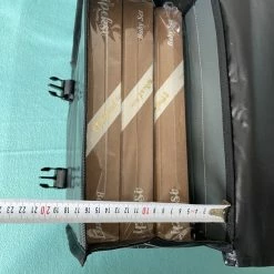 Korting ???? BayNL- Waterdicht - Dubbele - Bisonyl - Fietstas- Reflectoren - Grijs En Rood – 34cmX16.2cmX32cm=35 Liter ???? -bike shop 550x733 13