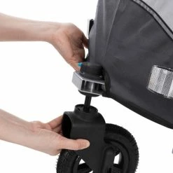 Groothandel ???? Trixie Hondenfietskar Opvouwbaar Grijs (103X74X95 CM) ???? -bike shop 550x745