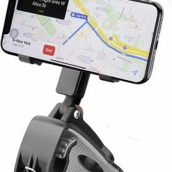 Promo ???? Merkloos Multifunctionele Autohouder Voor Dashboard, Met Verstelbare Veerclip, 360 Graden Draaibaar, Draagbaar, Voor Auto En Smartphones Van 4 Tot 7 Inch (zwart) ???? -bike shop 550x755 2