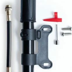 Promo ???? Youngfits Mini Fietspomp - Compact Achter Bidonhouder - Frans Ventiel - Zwart ????