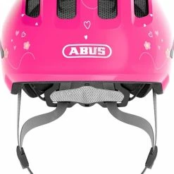 Uitgang ✨ Abus Kinderhelm Smiley 3.0 M Pink Butterfly ???? -bike shop 550x773