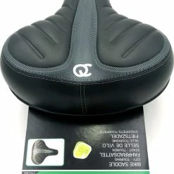 Kopen ???? FlinQ Fietszadel - Unisex Gelzadel - Zwart - 26 X 23 Cm ???? -bike shop 550x777 5