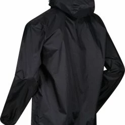 Beste Pirce ???? Regatta Pack-It II Regenjas - Maat M - Mannen - Zwart ⌛ -bike shop 550x787