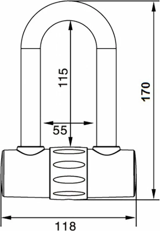 Coupon ???? Maxx-Locks Tirau Scooterslot / Motorslot ART 4 Kettingslot + Loop - 120cm ???? 16 Coupon ???? Maxx-Locks Tirau Scooterslot / Motorslot ART 4 Kettingslot + Loop - 120cm ???? - Afbeelding 14