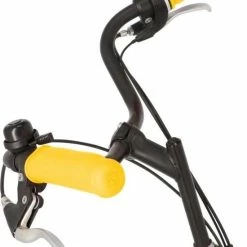 Beste Verkoop ???? MyAddOn MyVeloGrips Ergonomische Handvatovertrek Voor Fietsgrepen Van Silicone Tegen Slapende Handen Tijdens Het Fietsen, Handvatovertrek Voor Alle Fietsengrepen, Handvathoes 2st. Geel 21x6,5x9cm ????