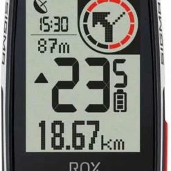 Uitgang ???? Sigma Sport Sigma ROX 4.0 GPS Fietscomputer - Wit - Incl. Standaard Stuurhouder + USB-C Oplaadkabel ✔️