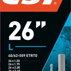 Gloednieuw ???? Cst Binnenband 26 Inch (40/62-559) Av 40 Mm ???? -bike shop 550x815 1