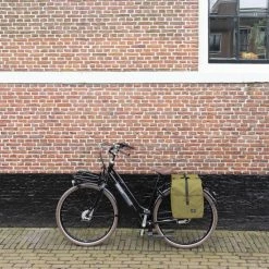 Nieuw ???? Fastrider Jaxx II Dubbele Fietstas Basics MIK - Groen - 28 L ⭐ -bike shop 550x823 1