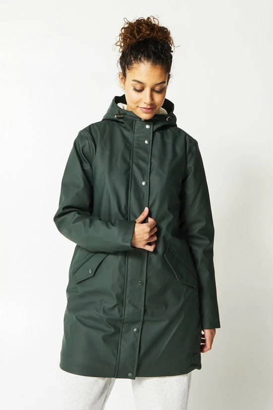 Uitgang ???? America Today Janice Teddy - Dames Regenjas - Maat L ???? 7 Uitgang ???? America Today Janice Teddy - Dames Regenjas - Maat L ???? - Afbeelding 5